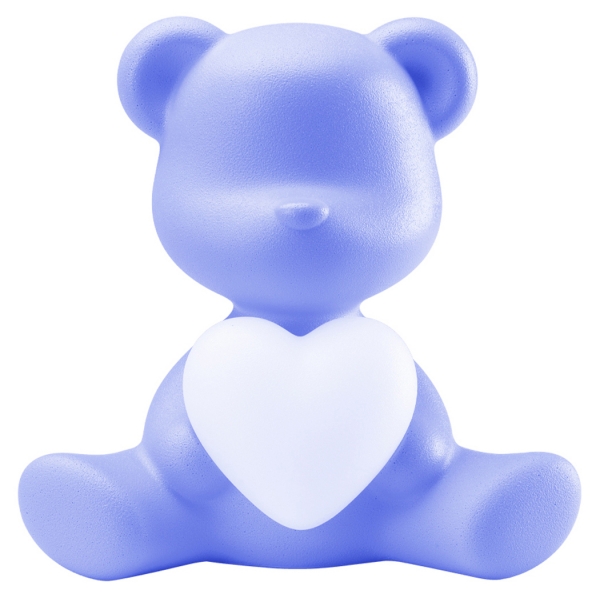 Qeeboo - Teddy Love XS - Light Blue - Qeeboo Lamp by Stefano Giovannoni - Lighting - Home