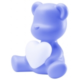Qeeboo - Teddy Love XS - Light Blue - Qeeboo Lamp by Stefano Giovannoni - Lighting - Home