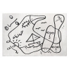 Qeeboo - Whispering Waves Carpet Rectangular - Qeeboo Carpet by Shantell Martin - Furnishing - Home