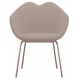 Qeeboo - XOXO Chair Fabric Four Legs - White - Qeeboo Chair by Nika Zupanc - Furnishing - Home