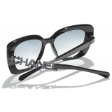 Chanel - Square Sunglasses - Black Blue Gradient - Chanel Eyewear