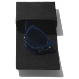 Chanel - Occhiali da Sole Quadrati - Blu Scuro Sfumate - Chanel Eyewear
