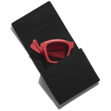 Chanel - Occhiali da Sole Quadrati - Corallo - Chanel Eyewear