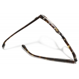 Chanel - Occhiali da Vista Quadrata - Tartaruga Scuro - Chanel Eyewear