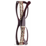 Chanel - Occhiali da Vista Rettangolare - Borgogna - Chanel Eyewear