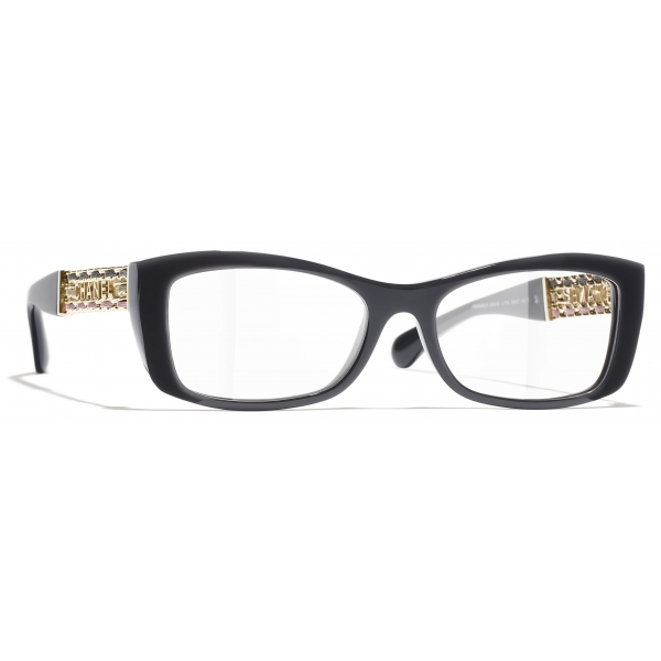 Chanel - Occhiali da Vista Rettangolare - Grigio - Chanel Eyewear