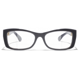 Chanel - Occhiali da Vista Rettangolare - Grigio - Chanel Eyewear