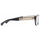 Chanel - Occhiali da Vista Rettangolare - Grigio - Chanel Eyewear