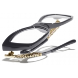 Chanel - Occhiali da Vista Rettangolare - Grigio - Chanel Eyewear