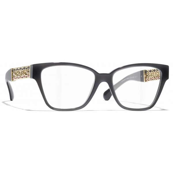 Chanel - Occhiali da Vista Cat-Eye - Grigio - Chanel Eyewear