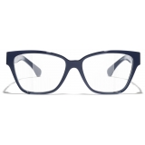 Chanel - Occhiali da Vista Cat-Eye - Blu Vendome - Chanel Eyewear
