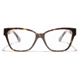 Chanel - Occhiali da Vista Cat-Eye - Tartaruga Scuro - Chanel Eyewear