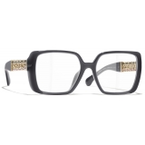 Chanel - Occhiali da Vista Quadrata - Grigio - Chanel Eyewear