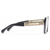 Chanel - Occhiali da Vista Quadrata - Grigio - Chanel Eyewear