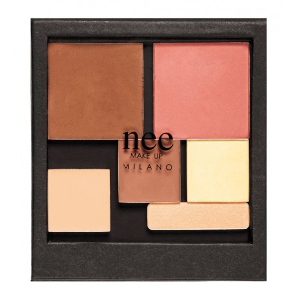 Nee Make Up - Milano - Contouring Palette - Face - Eyes - Palette - Professional Make Up