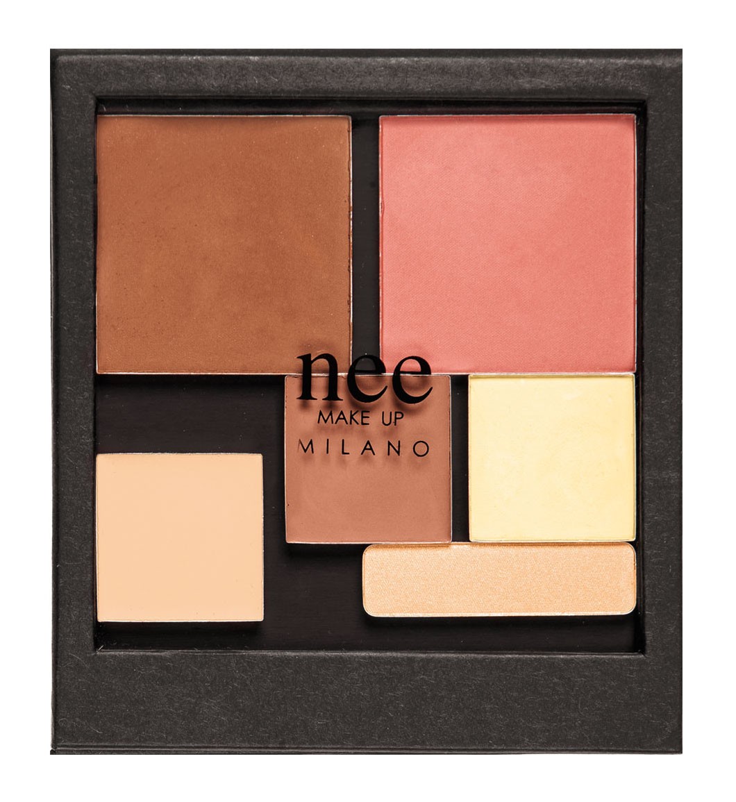 Nee Make Up - Milano - Trousse All Over - Face - Eyes - Palette