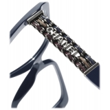 Chanel - Occhiali da Vista Quadrata - Blu Vendome - Chanel Eyewear