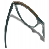 Chanel - Occhiali da Vista Cat-Eye - Kaki Verde - Chanel Eyewear