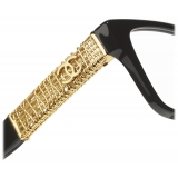 Chanel - Occhiali da Vista Quadrata - Nero - Chanel Eyewear