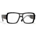 Chanel - Occhiali da Vista Pilota - Nero - Chanel Eyewear