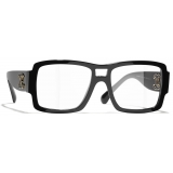 Chanel - Occhiali da Vista Pilota - Nero - Chanel Eyewear