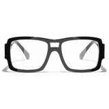 Chanel - Occhiali da Vista Pilota - Nero - Chanel Eyewear