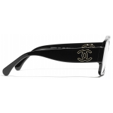 Chanel - Occhiali da Vista Pilota - Nero - Chanel Eyewear