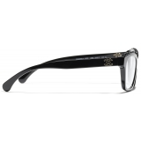 Chanel - Occhiali da Vista a Farfalla - Nero - Chanel Eyewear
