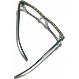 Chanel - Occhiali da Vista a Farfalla - Verde - Chanel Eyewear
