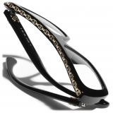 Chanel - Occhiali da Vista a Farfalla - Nero - Chanel Eyewear