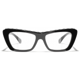 Chanel - Butterfly Eyeglasses - Black - Chanel Eyewear