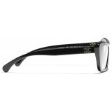 Chanel - Occhiali da Vista a Farfalla - Nero - Chanel Eyewear