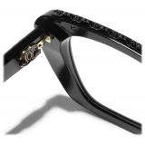 Chanel - Occhiali da Vista a Farfalla - Nero - Chanel Eyewear