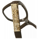 Chanel - Occhiali da Vista Cat-Eye - Talpa Scuro - Chanel Eyewear
