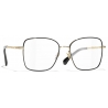 Chanel - Occhiali da Vista Quadrata - Oro Chiaro - Chanel Eyewear