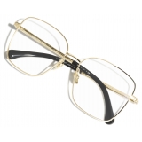 Chanel - Square Eyeglasses - Light Gold - Chanel Eyewear