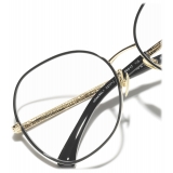 Chanel - Occhiali da Vista a Farfalla - Oro Chiaro - Chanel Eyewear