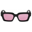Off-White - Occhiali da Sole Virgil - Nero Rosa - Luxury - Off-White Eyewear