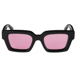 Off-White - Occhiali da Sole Virgil - Nero Rosa - Luxury - Off-White Eyewear