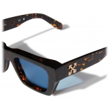 Off-White - Occhiali da Sole Virgil - Havana Blu - Luxury - Off-White Eyewear