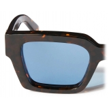 Off-White - Occhiali da Sole Virgil - Havana Blu - Luxury - Off-White Eyewear