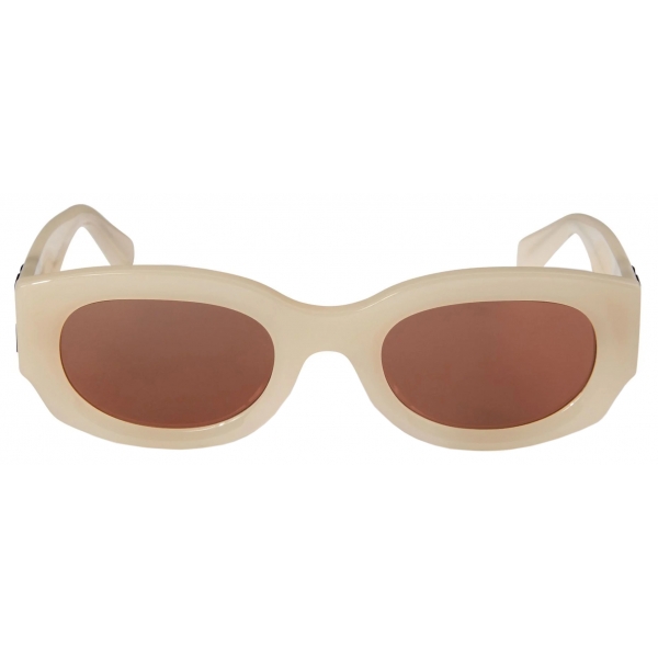 Off-White - Occhiali da Sole Palmer - Beige Marrone - Luxury - Off-White Eyewear