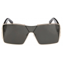 Off-White - Aspen Sunglasses - Gold Dark Grey - Luxury - Off-White Eyewear