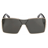Off-White - Aspen Sunglasses - Gold Dark Grey - Luxury - Off-White Eyewear