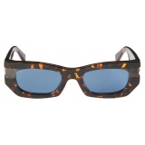 Off-White - Belleville Sunglasses - Brown Havana Blue - Luxury - Off-White Eyewear