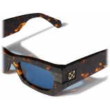Off-White - Occhiali da Sole Belleville - Marrone Havana Blu - Luxury - Off-White Eyewear