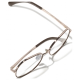 Chanel - Occhiali da Vista a Farfalla - Beige Rosa Oro - Chanel Eyewear