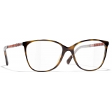 Chanel - Square Eyeglasses - Tortoise - Chanel Eyewear