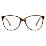 Chanel - Square Eyeglasses - Tortoise - Chanel Eyewear