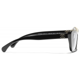 Chanel - Occhiali a Farfalla con Filtro Luce Blu - Nero - Chanel Eyewear